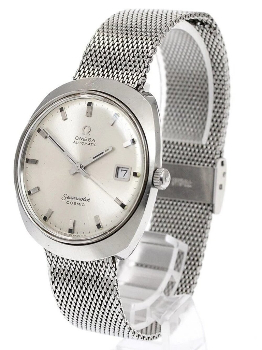 OMEGA Seamaster Cosmic Date Silver Dial Automatic Men's Watch_938050